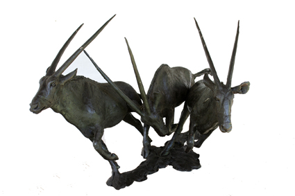 Gemsbok Bronze